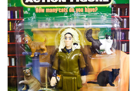 Crazy Cat Lady Action Figure